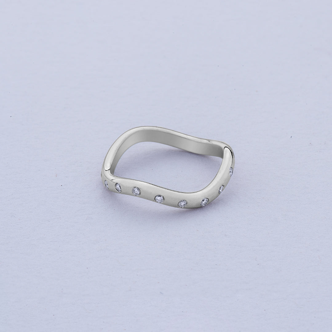 Eternity Wave Band in stock