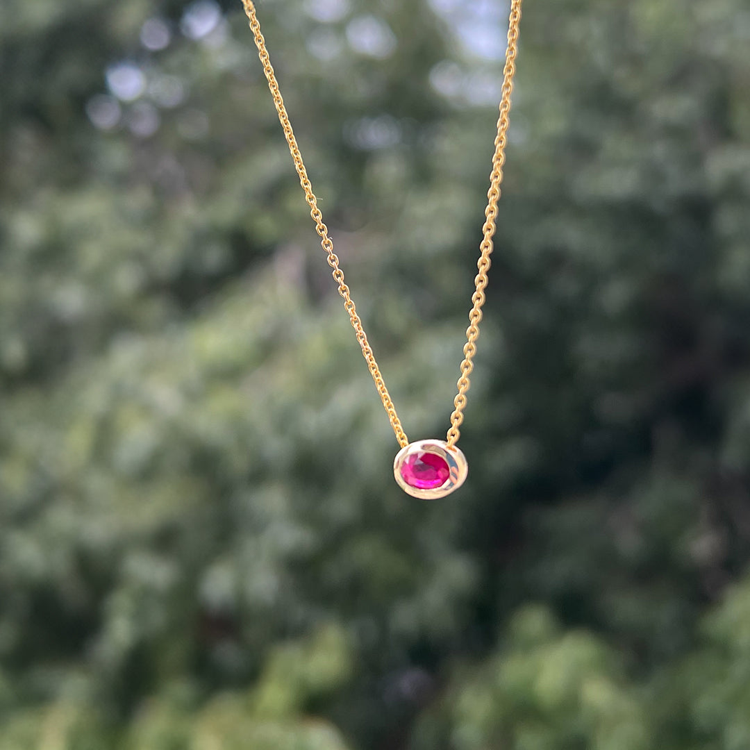 Oval Necklace