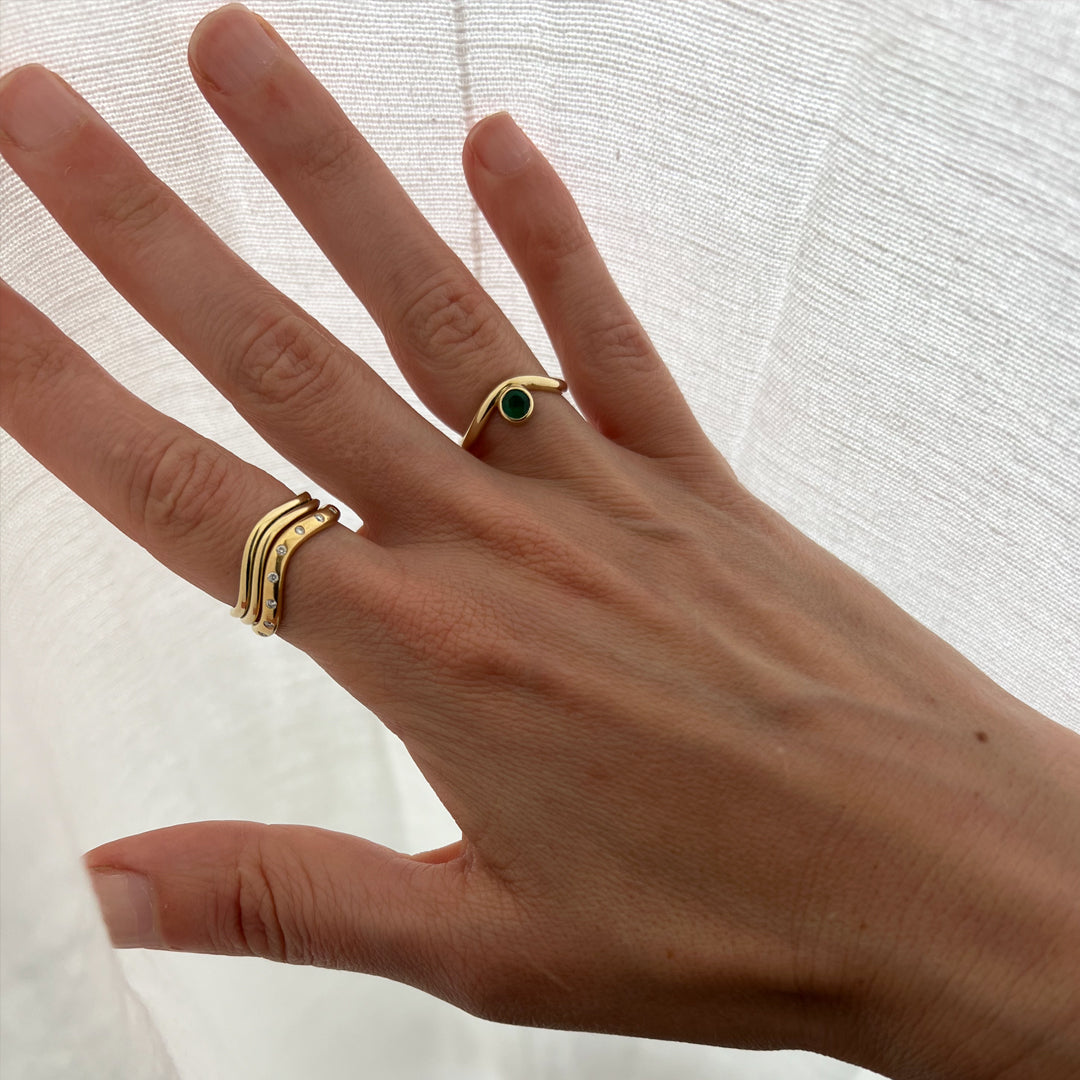 Eye Gemstone Ring