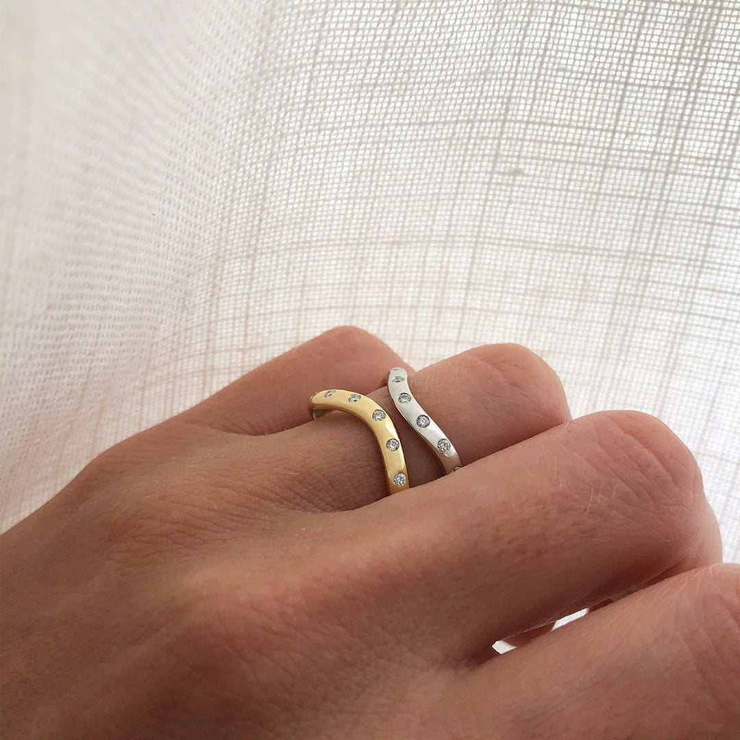 Eternity Wave Band in stock