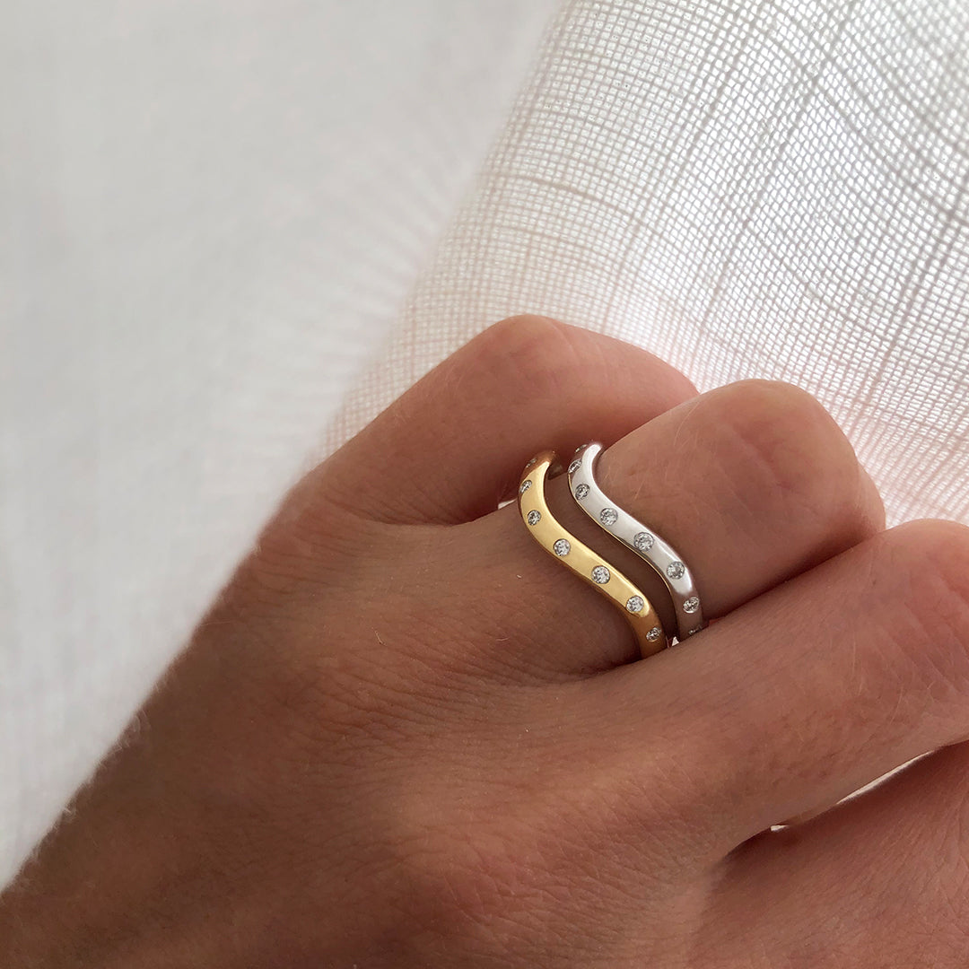 Eternity Wave Band in stock