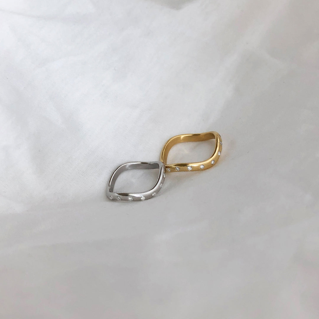 Eternity Wave Band in stock